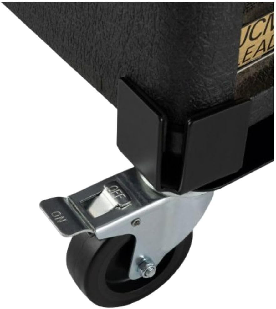 AG5000 Amp Glider (Installation-Free Casters for Amplifiers, Rolling-Cart Attach