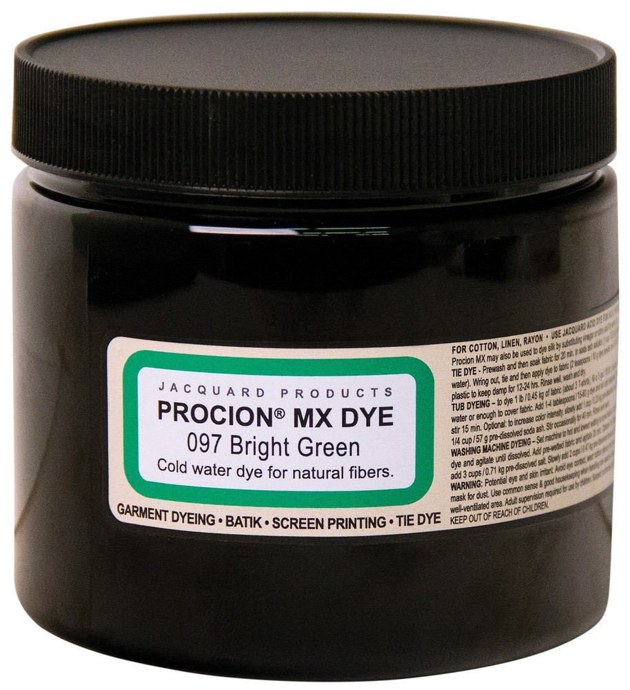 Jacquard Procion MX Dye 8oz-Bright Green