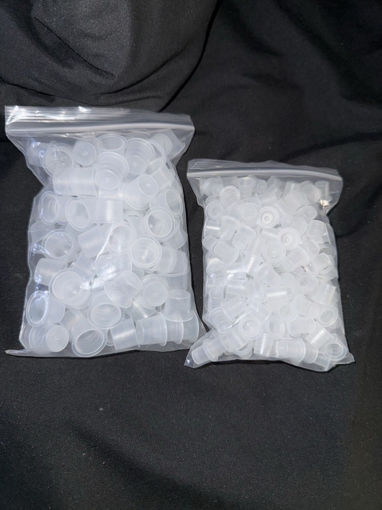 1000-Pack Small Disposable Tattoo Ink Caps