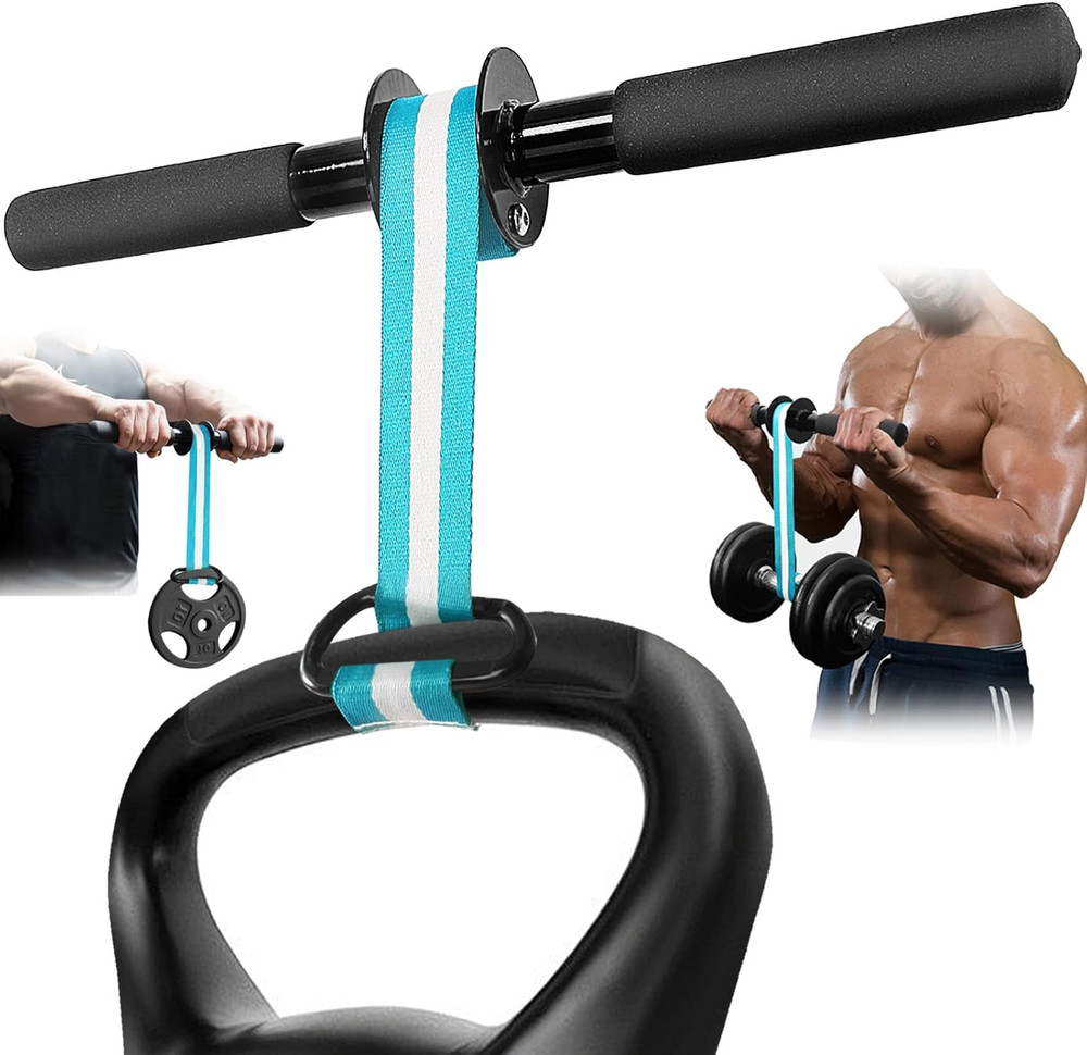 Wrist Forearm Roller Strengthener Exerciser: Forearm Blaster Forearm Roller Grip
