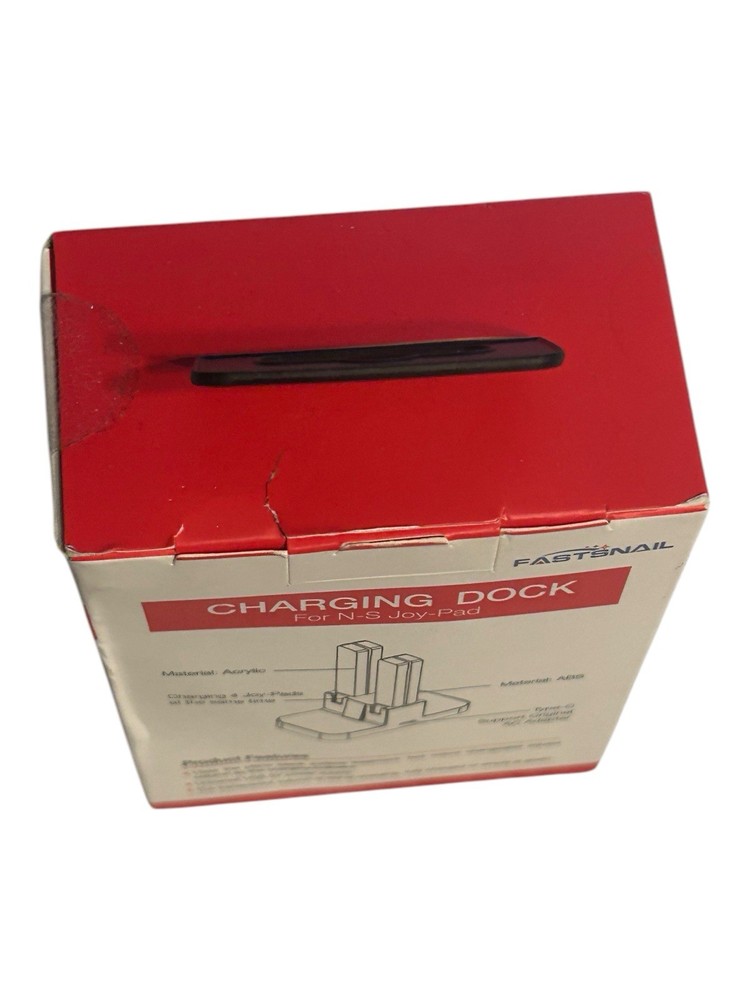 Charging Dock for NS Joy-Pad w/ Charging Cable & Type C Adapter Port