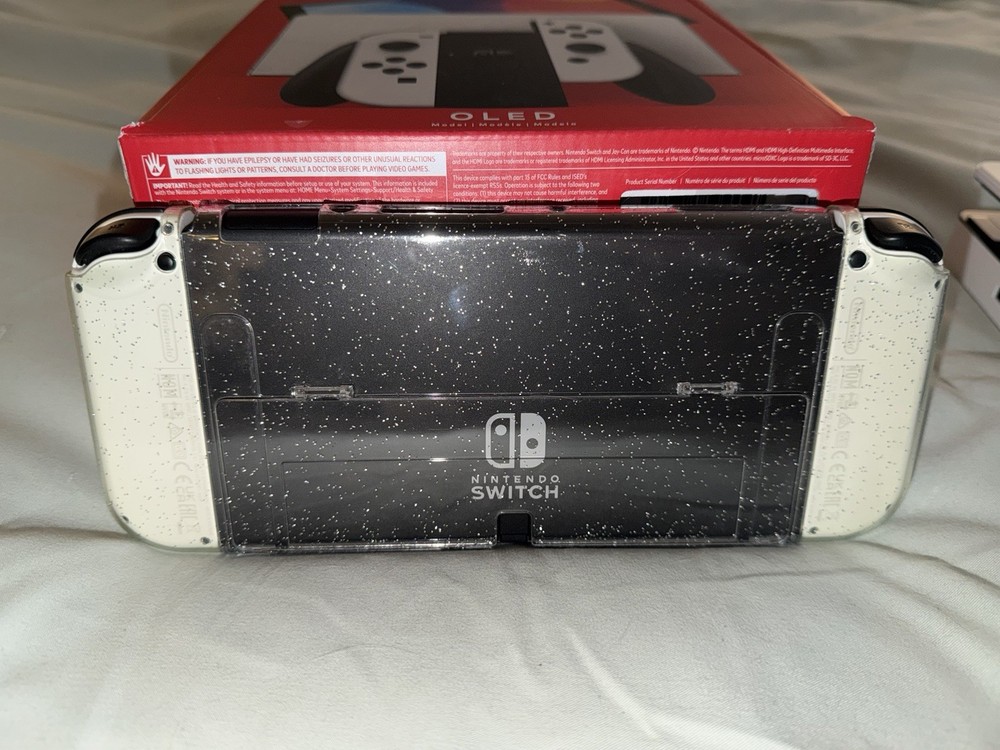 Nintendo Switch OLED Bundle w/ Joy-Cons, Dock & SanDisk 128GB microSD