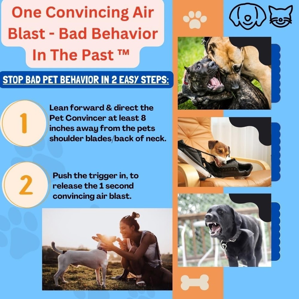 Humane Dog Corrector Tool Effective And Safe Training For Jumping And Barking