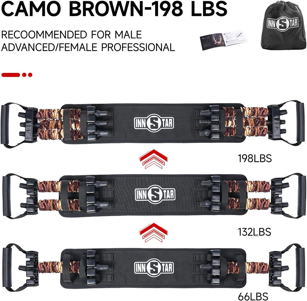 Multi-Function Resistance Bands for Working Out, Push up Exercise Bands Resistan