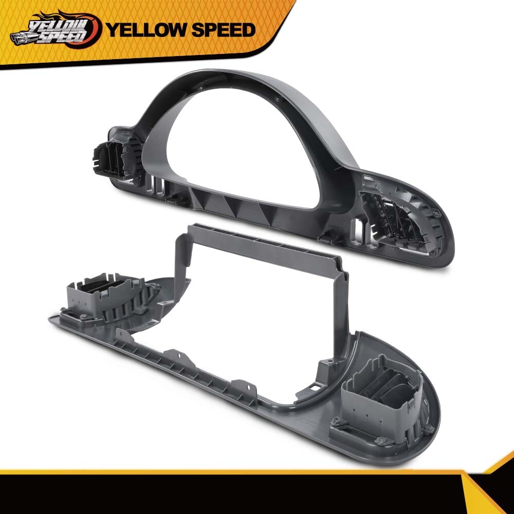 Fit For 2002-2006 Dodge Sprinter Dash Panel Bezel Trim With A/C Vents Left+Right