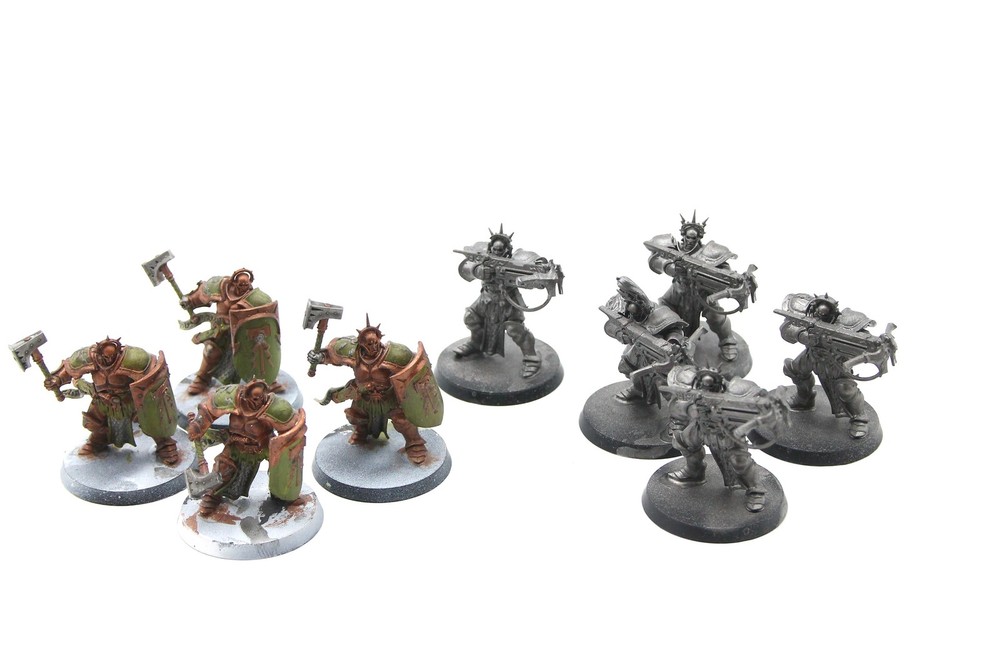 Warhammer AOS Stormcast Eternals: Liberators (4), Judicators (3)