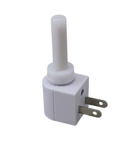 Plug in LED Night Light with Switch - Manual On/Off Nightlight for 4 Art Deco