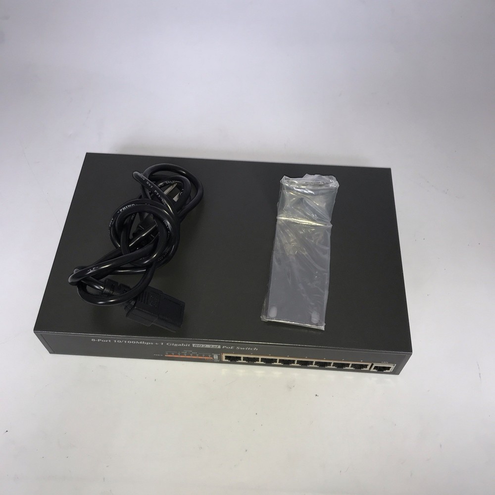 Lorex ACCLPS281B 8-Channel PoE Switch