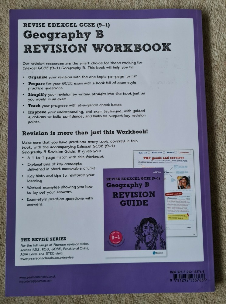 Geography B Revision Workbook GCSE 9-1 Edexcel