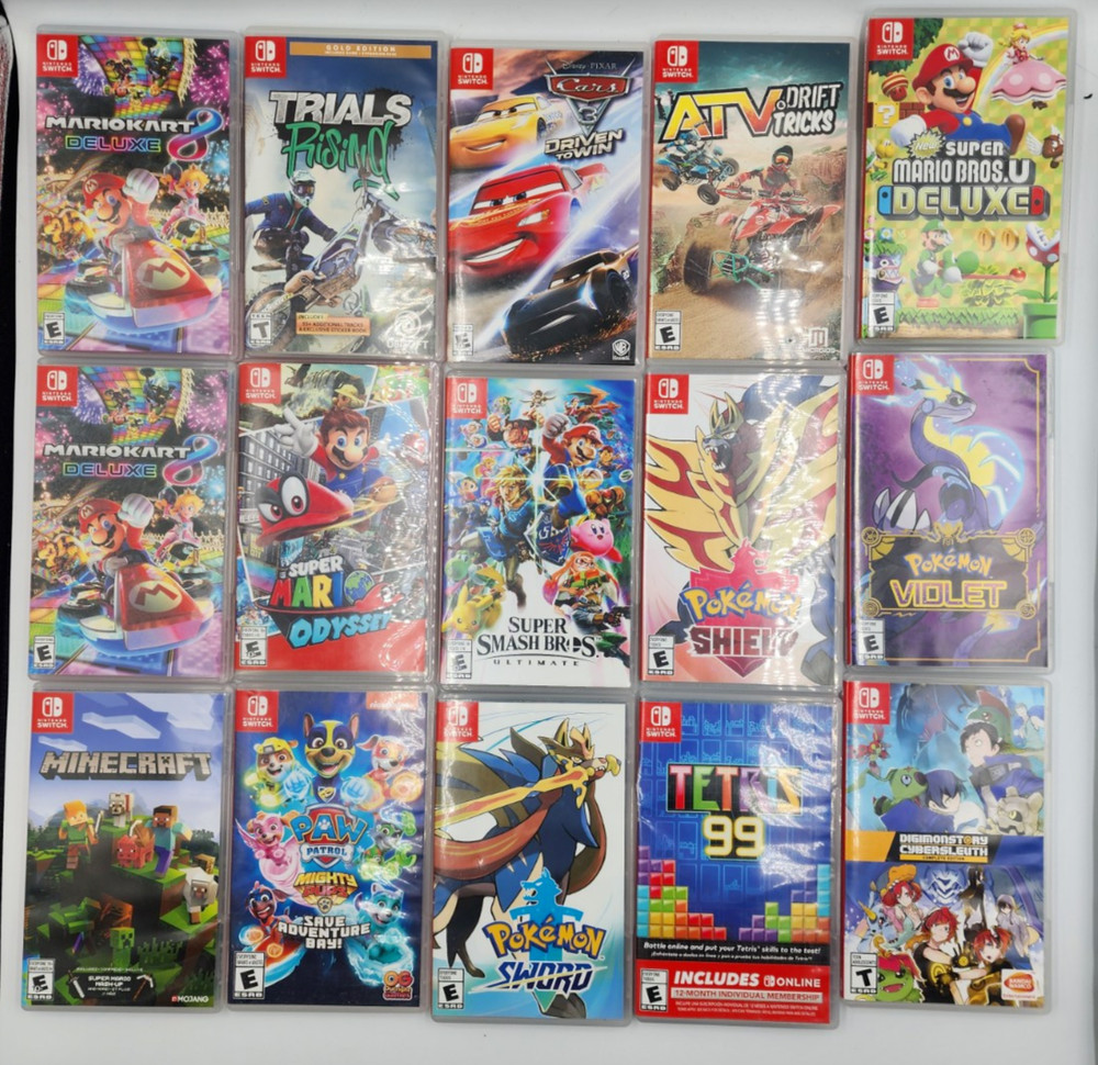 Nintendo Switch Cases ONLY. Updated 8/2.