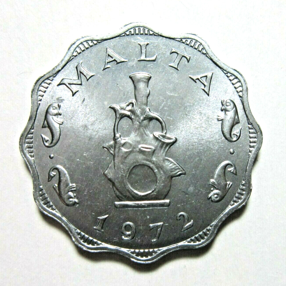 MALTA.  5 MILS,  1972.  UNCIRCULATED.