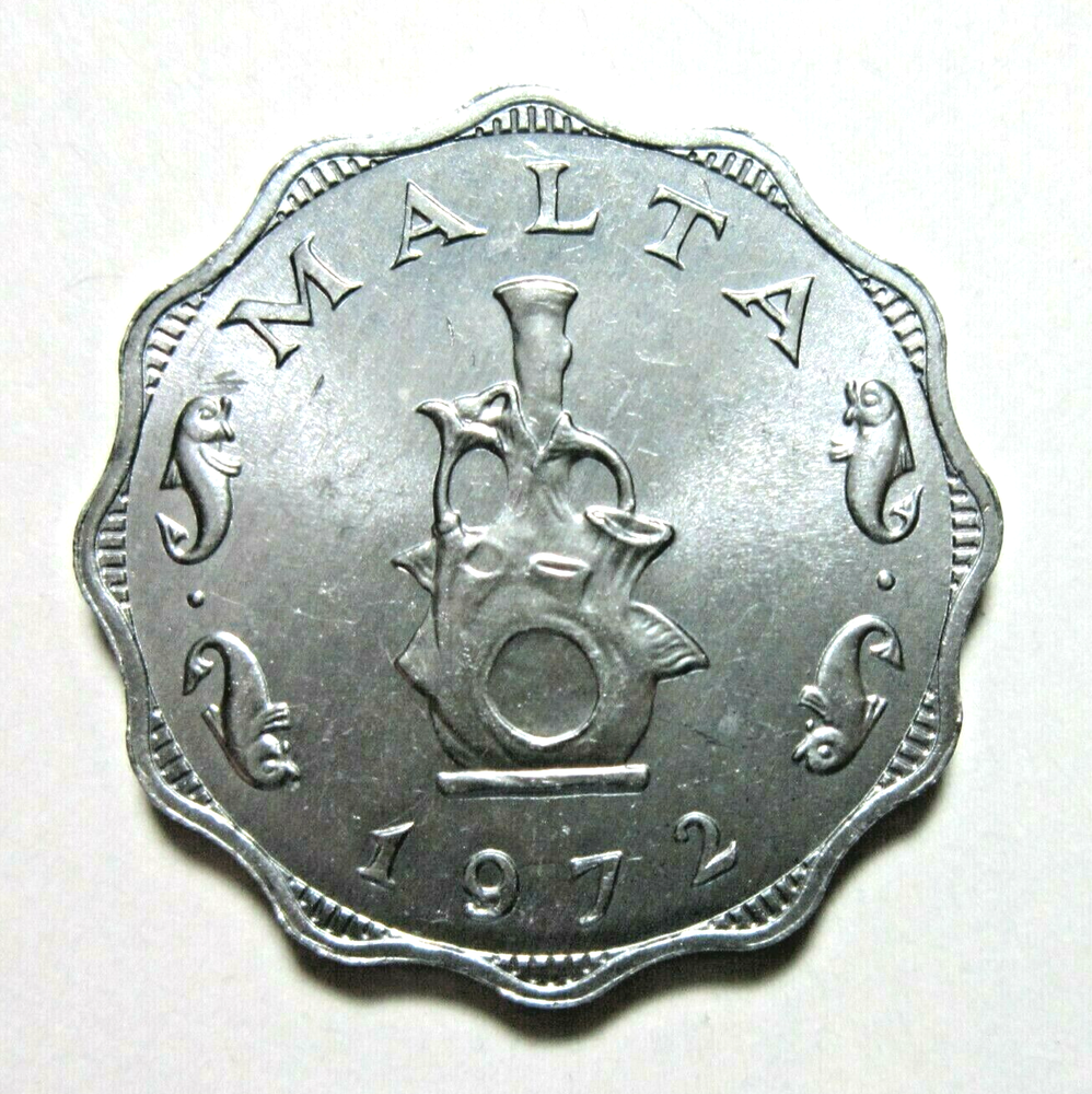 MALTA. 5 MILS, 1972. UNCIRCULATED.