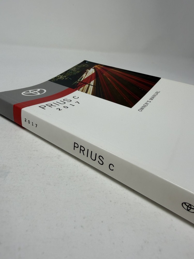 2017 Toyota Prius C Owners Manual OEM Complete Set