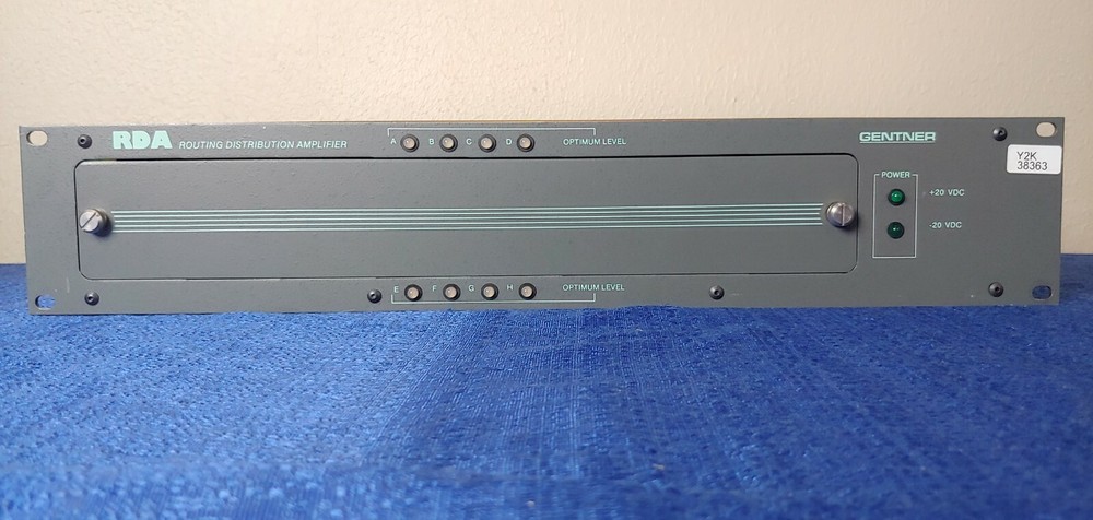 Gentner Routing Distribution Amplifier 910 031 001
