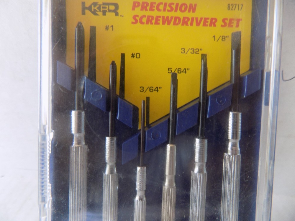 6PCS. SMALL SCREWDRIVER SET BY K&R TOOLS PO