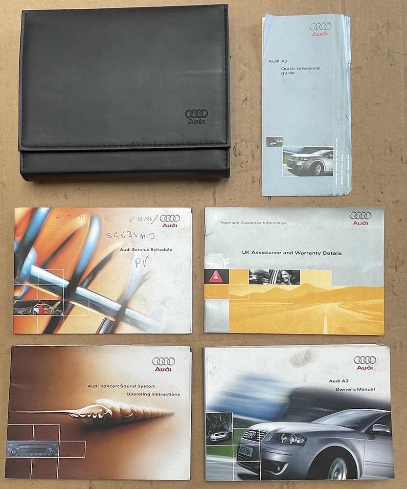 2003 AUDI A3 Owners Manual