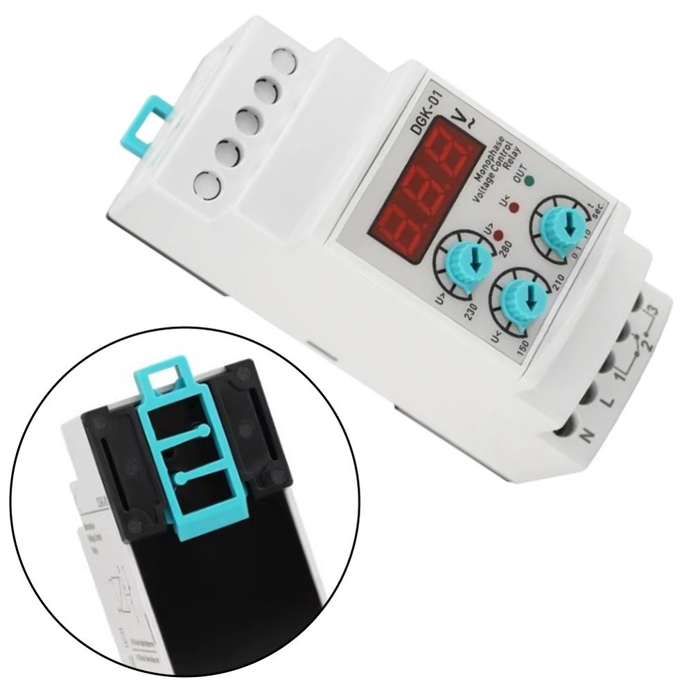 Adjustable Overvoltage Undervoltage Relay OPS10V63 Monophase Voltage Protector