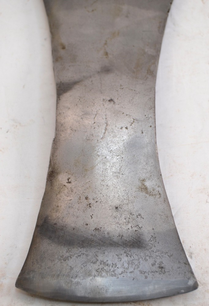 Nice Unmarked True Temper 3lbs 7oz Swamper Double Bit Falling Axe Head