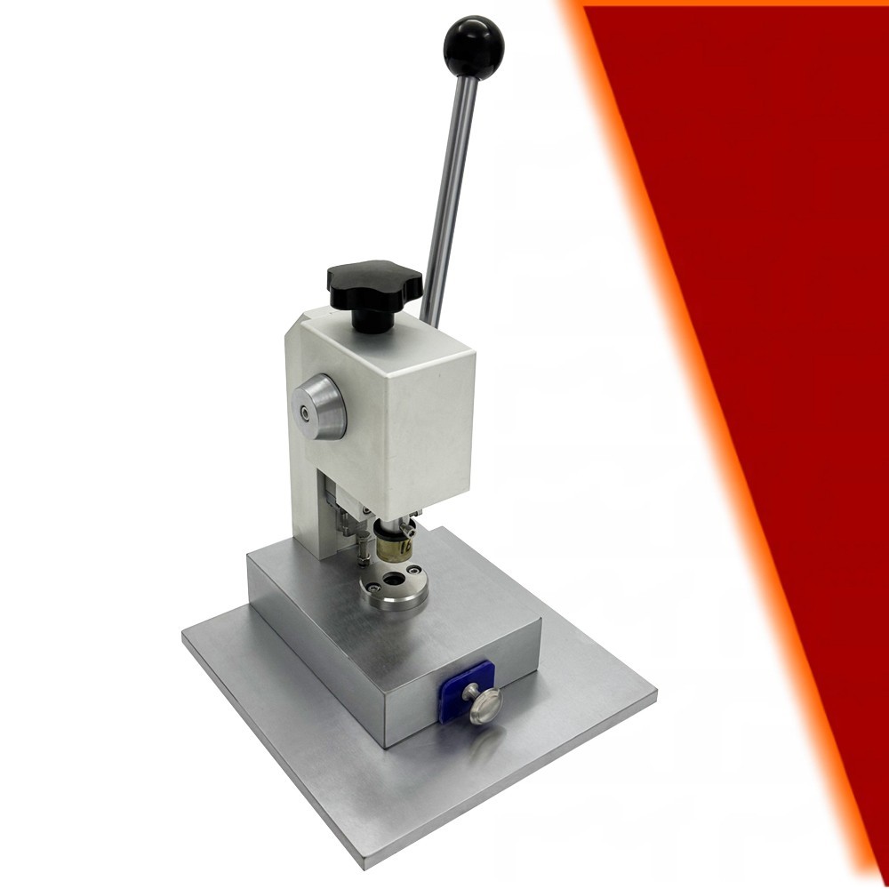 Button Battery Punching Machine Manual Electrode Sheet Punching Machine