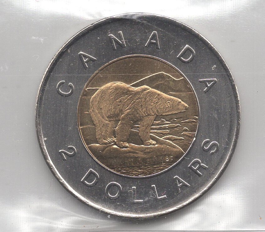 2009 Canada $2 Toonie MS65
