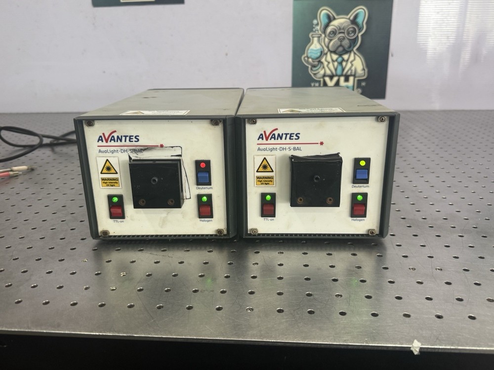 Avantes AvaLight-DH-S-BAL UV Halogen Light Source x2 As-Is