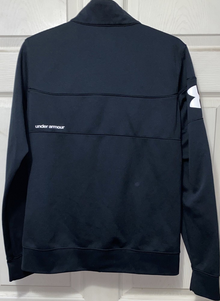 Adult Sz Medium Under Armour Black Zippered Jacket