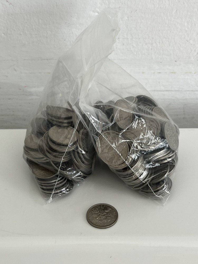 sixpence coins bulk