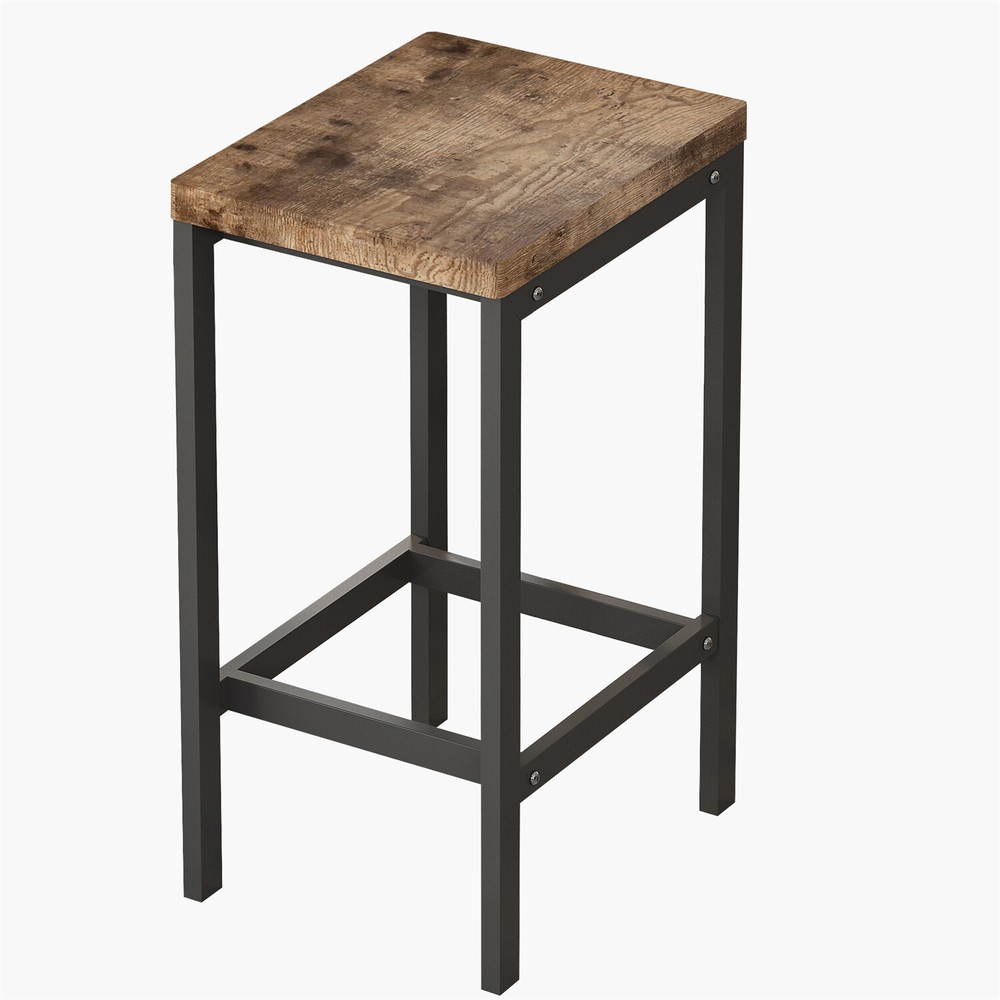 4 Piece Bar Table Set Counter Height Kitchen Pub Table with 3 Bar Stools