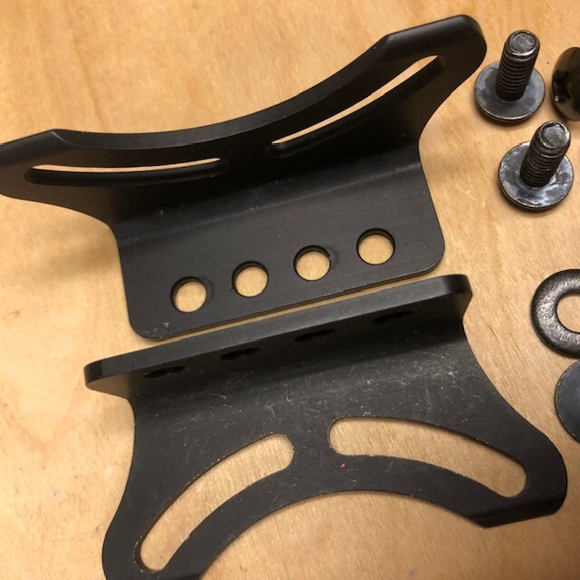 BINDING ALUMINUM BASEPLATE BASE LACE BRACKETS (FREE SHIP)
