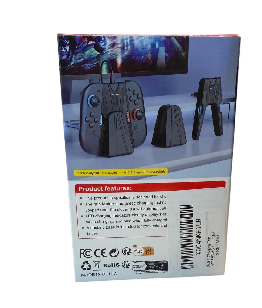 Nintendo Switch 2 Detachable Dock Charging Grip ~ New in Box