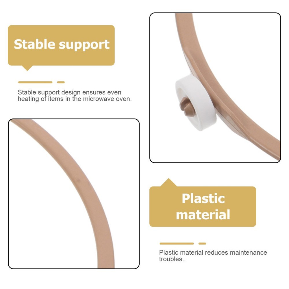 Microwave Plate Roller Ring Glass Turntable Support Oven Small Tool