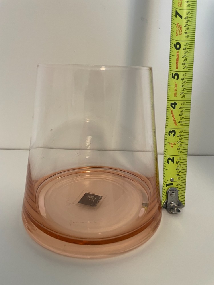 Circleware Pink Tinted Vase