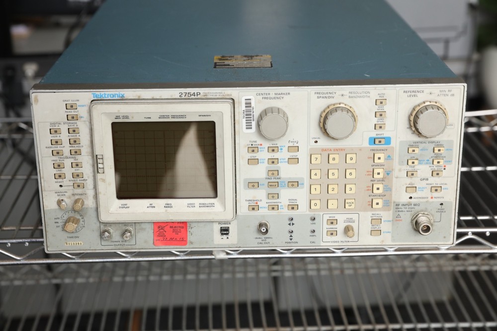 Tektronix 2754P Spectrum Analyzer As Is
