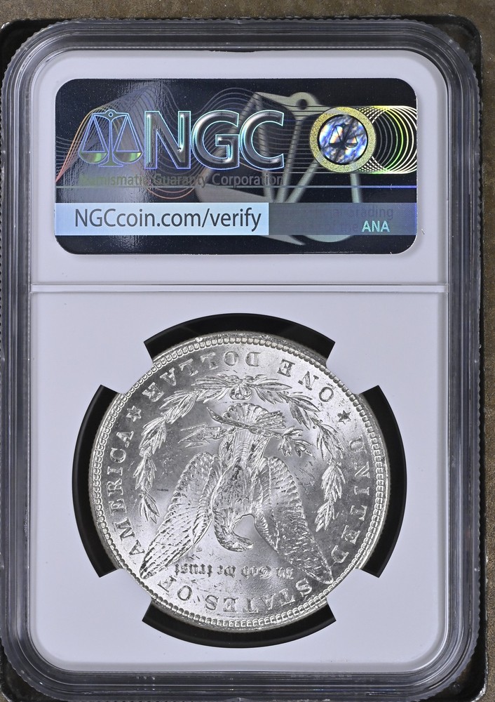 1887 Morgan Silver Dollar NGC MS-63