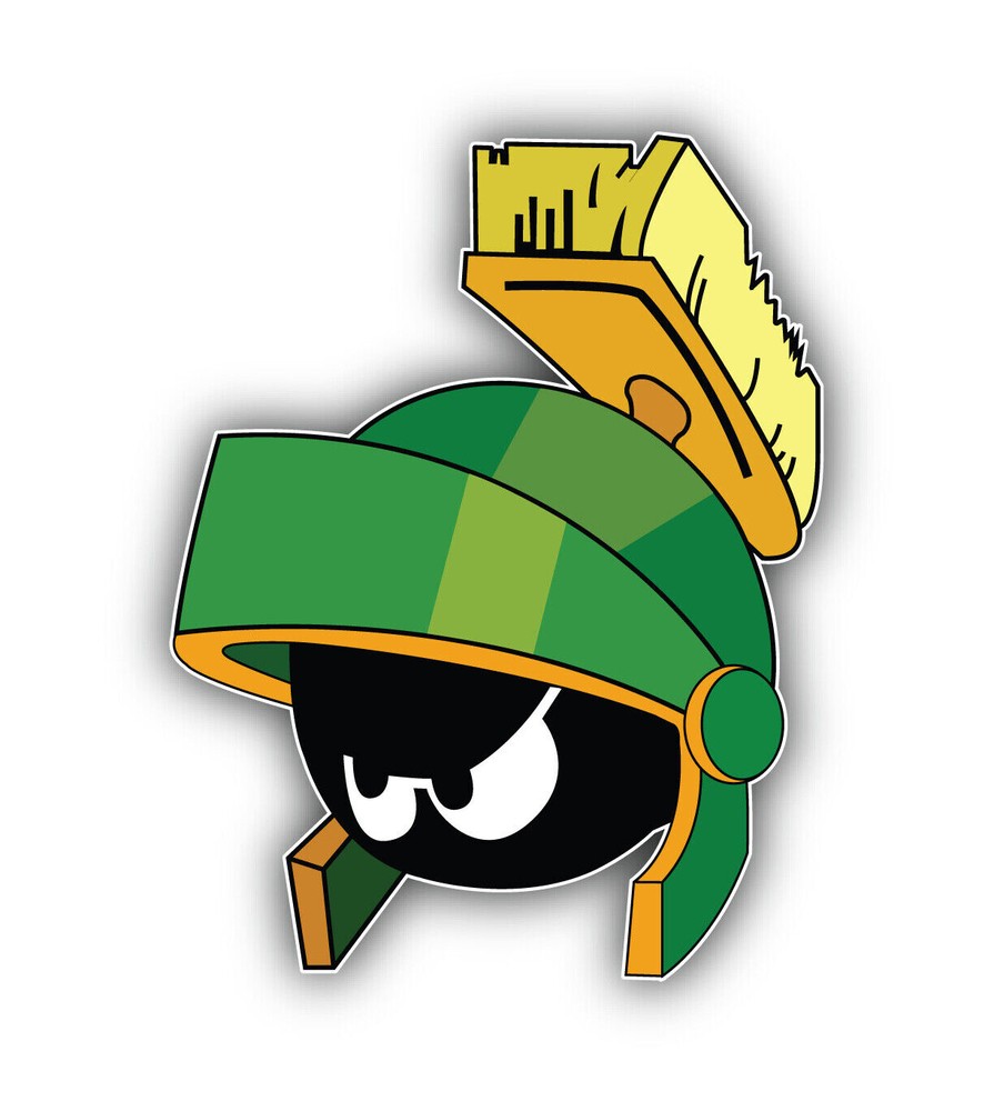 Marvin The Martian Sticker Decal