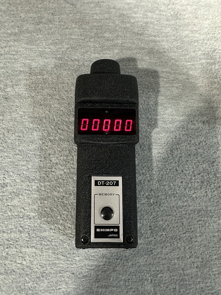 SHIMPO DT-207 - Digital Handheld Tachometer Y