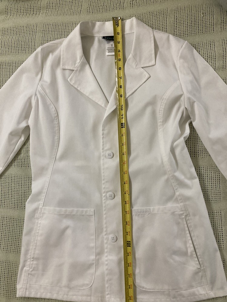 Cherokee 29" Medical Coat White