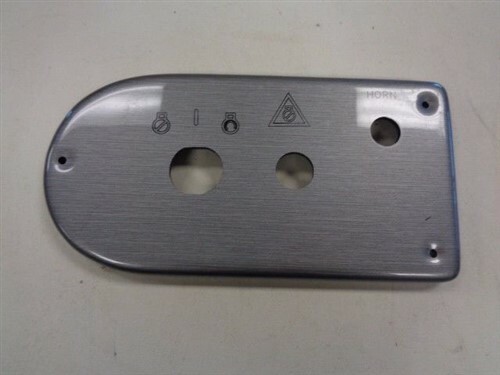 CRESTLINER K 064-019C IGNITION / KILL SWITCH / HORN PANEL 6 3/4" X 3 3/8" BOAT