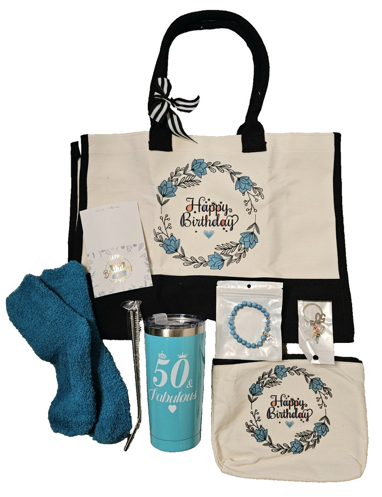 50 and Fabulous Birthday Gift Box