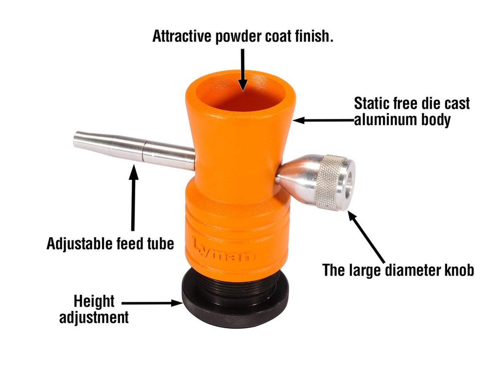 Lyman, Brass Smith Powder Trickler