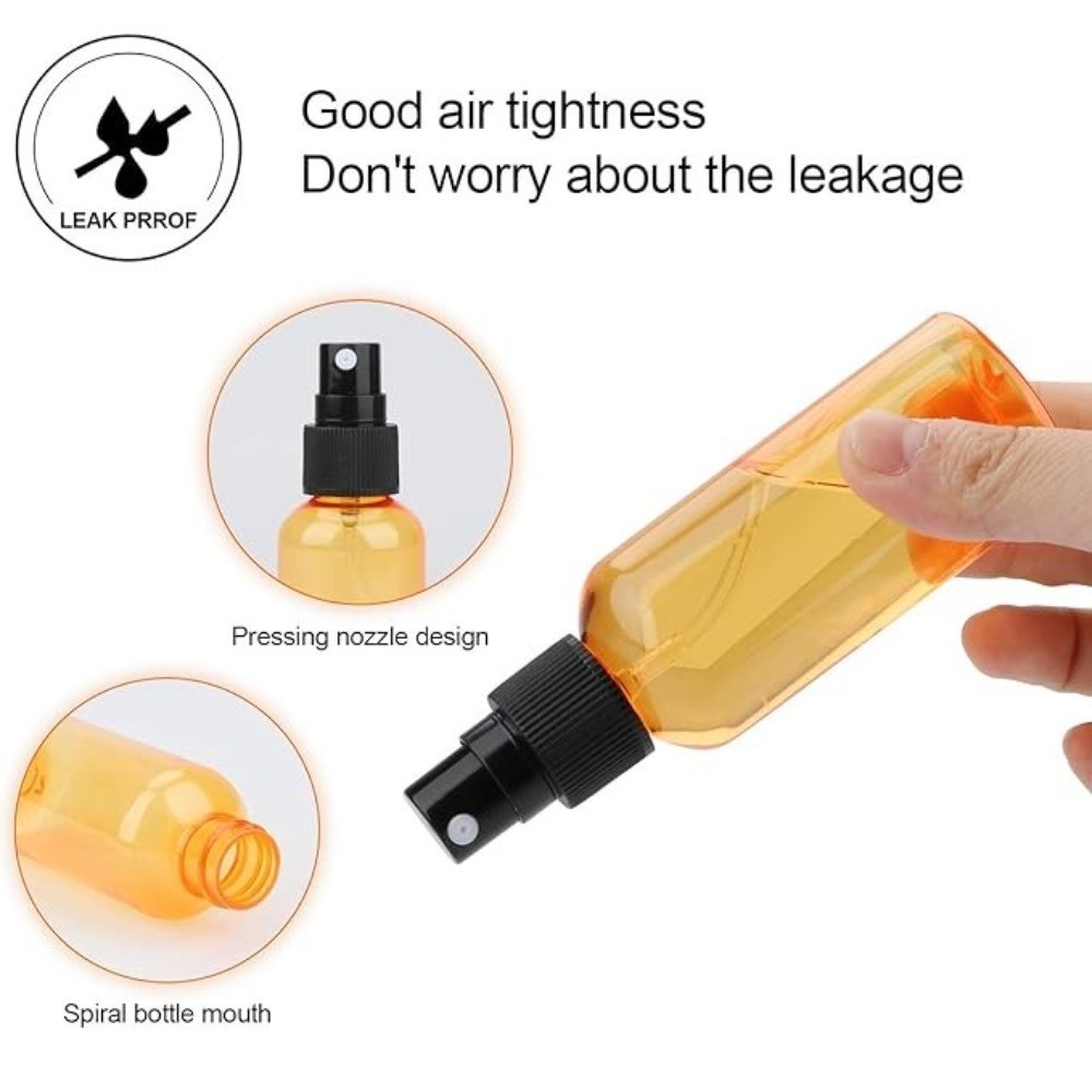 20 Pack Empty 80ml/3oz BPA-Free Mist Spray Bottles with Atomizer Pumps
