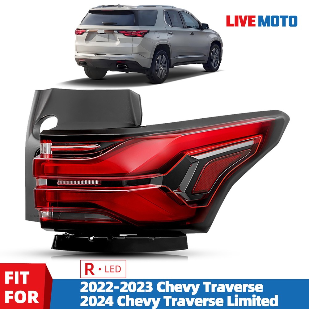 For 2022 2023 Chevy Traverse 2024 Traverse Limited LED Outer Tail Light Right