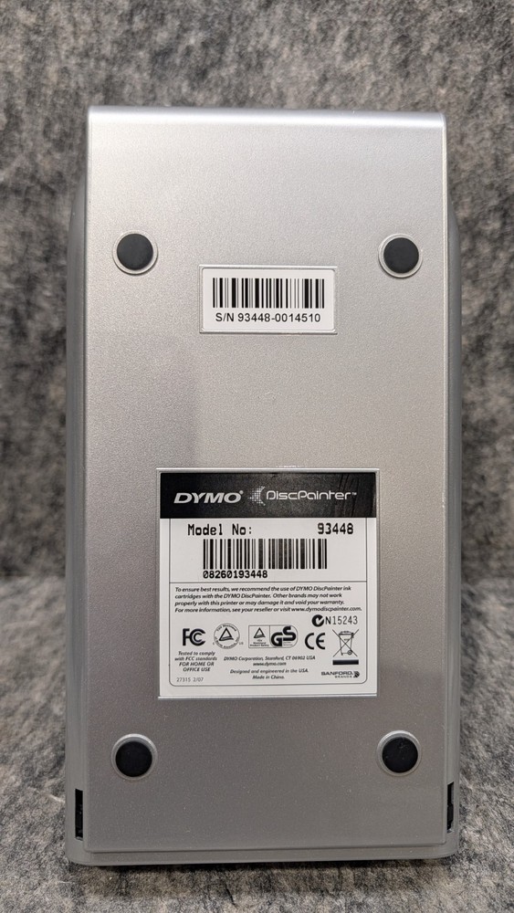 Dymo DiscPainter CD/DVD Printer Model 93448