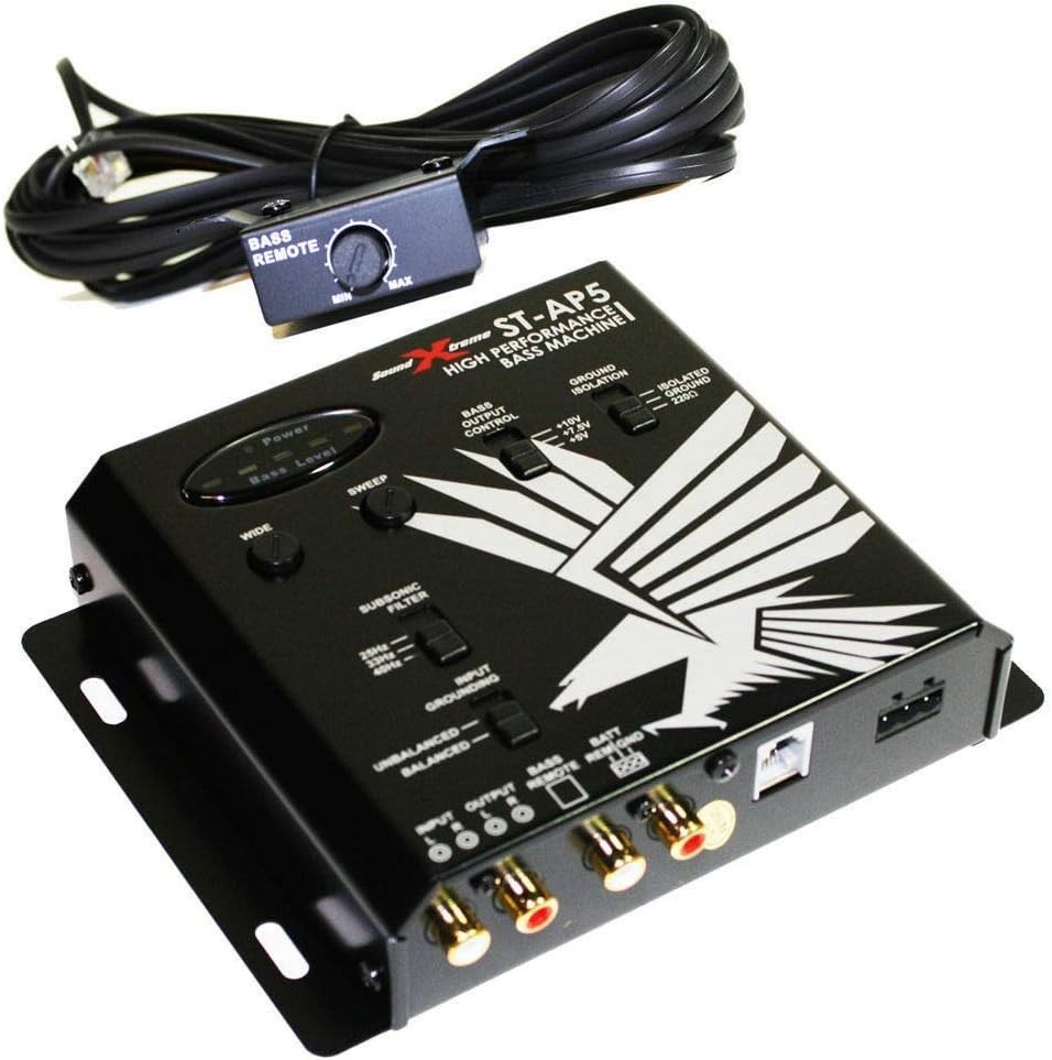 Soundxtreme Digital Bass Max & Restore Processor with Remote