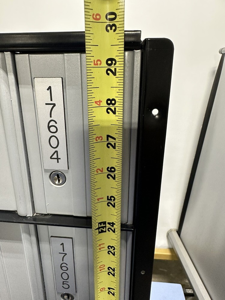 Salsbury 2230 Aluminum Mailbox 30 Doors Standard System Rear Loading Private Acc