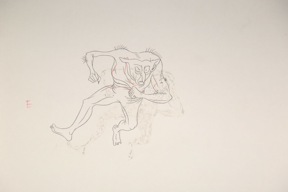 GhostBusters Original Production Drawing And Cel 71-33 Used Cond.