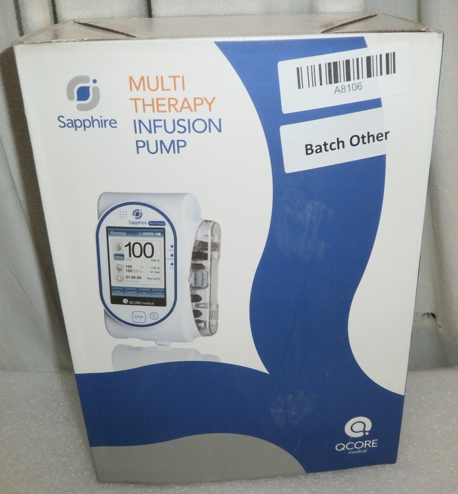 Eitan QCore Sapphire Infusion Pump - Internal Error, Yellow Marking