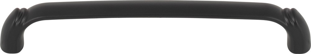 Top Knobs TK1033BLK Pomander Pull 6 5/16" (c-c) Flat Black