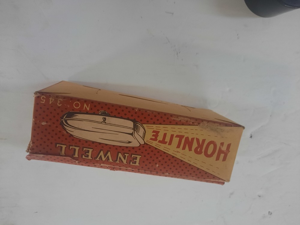 vintage bicycle horn light