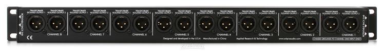 ART S8-3WAY 8-channel 3-way Microphone Splitter